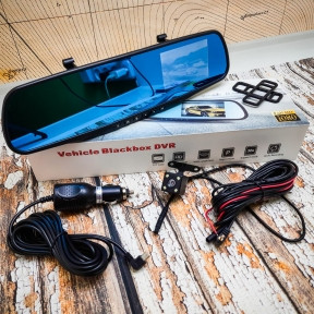 Видеорегистратор Vehicle Blackbox DVR с камерой заднего вида mod.019 - фото 1 - id-p179631294
