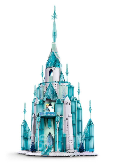 3075 Конструктор Frozen "Ледяной замок", 1709 деталей, аналог LEGO Disney Frozen 43197, серия Принцессы Дисней - фото 4 - id-p194497087