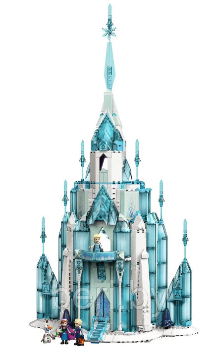 3075 Конструктор Frozen "Ледяной замок", 1709 деталей, аналог LEGO Disney Frozen 43197, серия Принцессы Дисней - фото 3 - id-p194497087