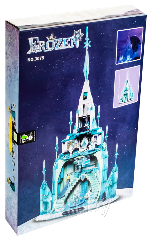 3075 Конструктор Frozen "Ледяной замок", 1709 деталей, аналог LEGO Disney Frozen 43197, серия Принцессы Дисней - фото 8 - id-p194497087