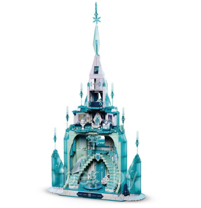3075 Конструктор Frozen "Ледяной замок", 1709 деталей, аналог LEGO Disney Frozen 43197, серия Принцессы Дисней - фото 6 - id-p194497087