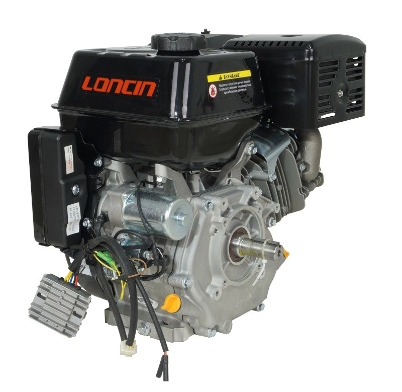 Двигатель Loncin G390FD 5A D25 электростартер (вал шпонка 25 мм) - фото 2 - id-p194506320