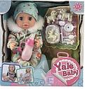 Детская кукла пупс YL1991S с аксессуарами и одеждой, аналог Baby Born беби бон беби лав, фото 2