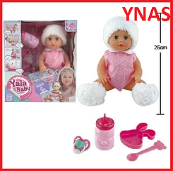 Детская кукла пупс YL2208Eс аксессуарами и одеждой, аналог Baby Born беби бон беби лав
