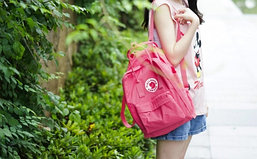 Классический рюкзак Fjallraven Kanken Коралловый (ярко розовый)