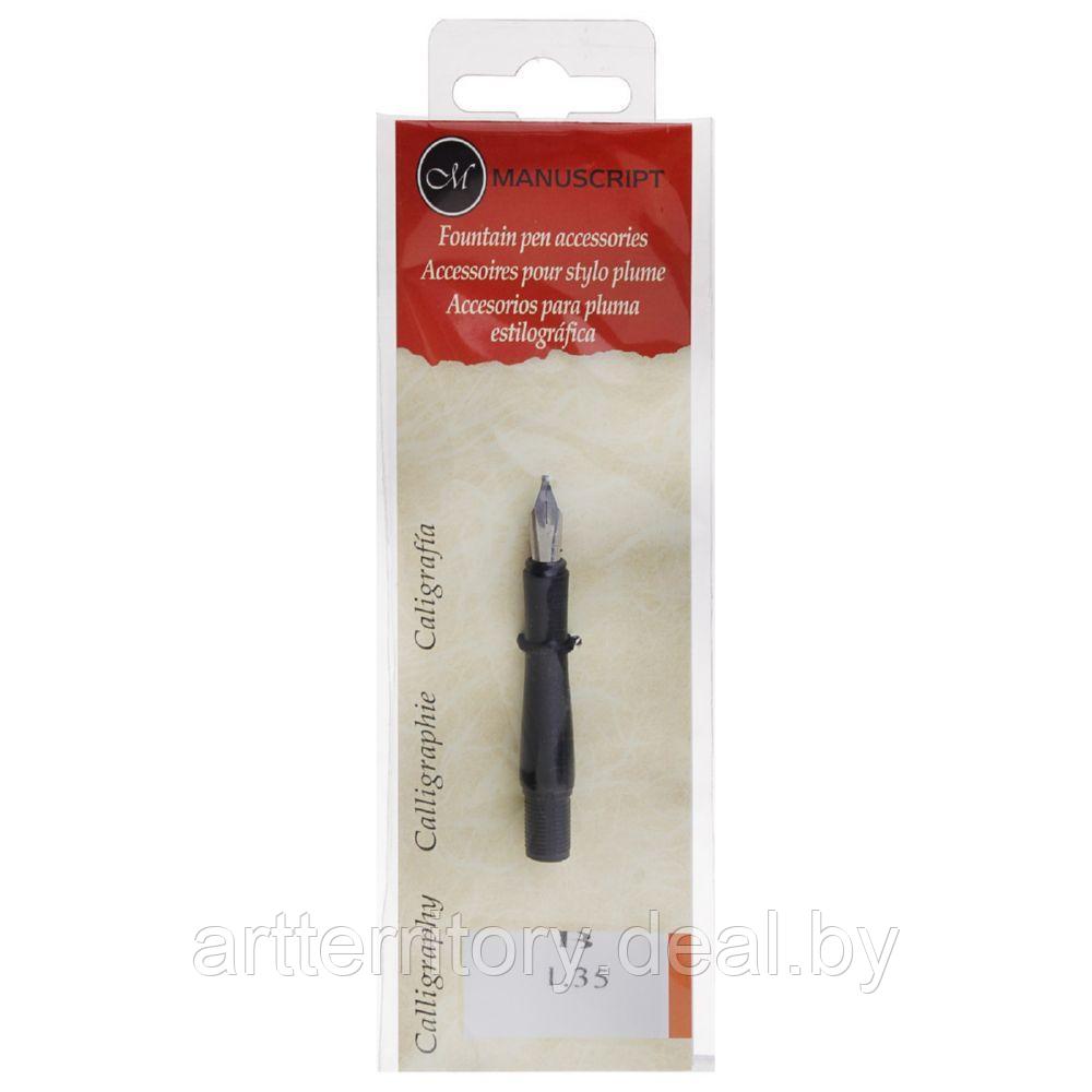 Перо с насадкой для перьевой ручки типа Classic Broad (1,35 мм), в блистере, Manuscript - фото 2 - id-p194506550