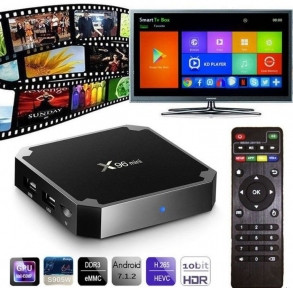 ТВ-приставка Android Smart TV Box X96 Mini 2GB/16GB Wi-FiПульт д/у - фото 1 - id-p132029884