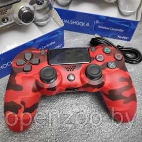 Игровой геймпад Sony DualShock 4 , беспроводной Красный хаки - фото 1 - id-p137332480