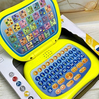 Развивающая игрушка Genio Kids Мой первый ноутбук Русские и английские буквы