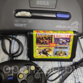 Картридж для приставок Sega Mega Drive 2 1-4 сборник 4 в 1 2 KC-419 - фото 1 - id-p129573628