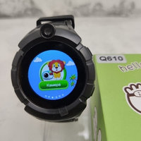 Детские GPS часы Smart Baby Watch Q610 (версия 2.0) качество А Черные