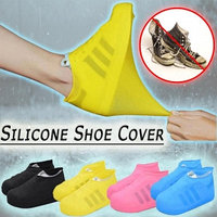 Бахилы (чехлы на обувь) от дождя и песка многоразовые силиконовые Waterproof Silicone Shoe. Суперпрочные