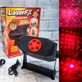 Лазерный шоу-проектор LASERFX indoor laser light (5 тематических вечеринок) - фото 1 - id-p179623783