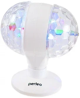 PL-05S DUAL Светодиодная диско-лампа двойная вращающаяся PERFEO - фото 1 - id-p167702111