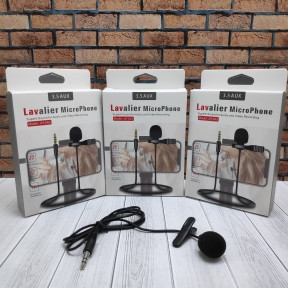 Петличный микрофон JH-043 Lavalier MicroPhone - фото 1 - id-p179625798