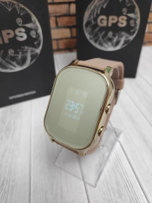 Смарт часы SMART WATCH GPS T58 Коричневый