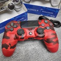 Игровой геймпад Sony DualShock 4 , беспроводной Красный хаки