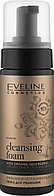 Очищающе-успокаивающая пенка для умывания Eveline Organic Gold, 150 мл