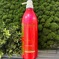 Кондиционер для волос c касторовым маслом Welcos Confume Total Hair Rinse, 950мл