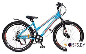 Велосипед Greenway Colibri-H 27.5 р.17 2021 (синий/оранжевый)