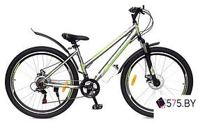 Велосипед Greenway Colibri-H 27.5 р.17 2021 (серый/зеленый)