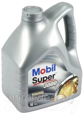 Моторное масло Mobil Super 3000 Х1 5W40 / 152566 - фото 1 - id-p180095596