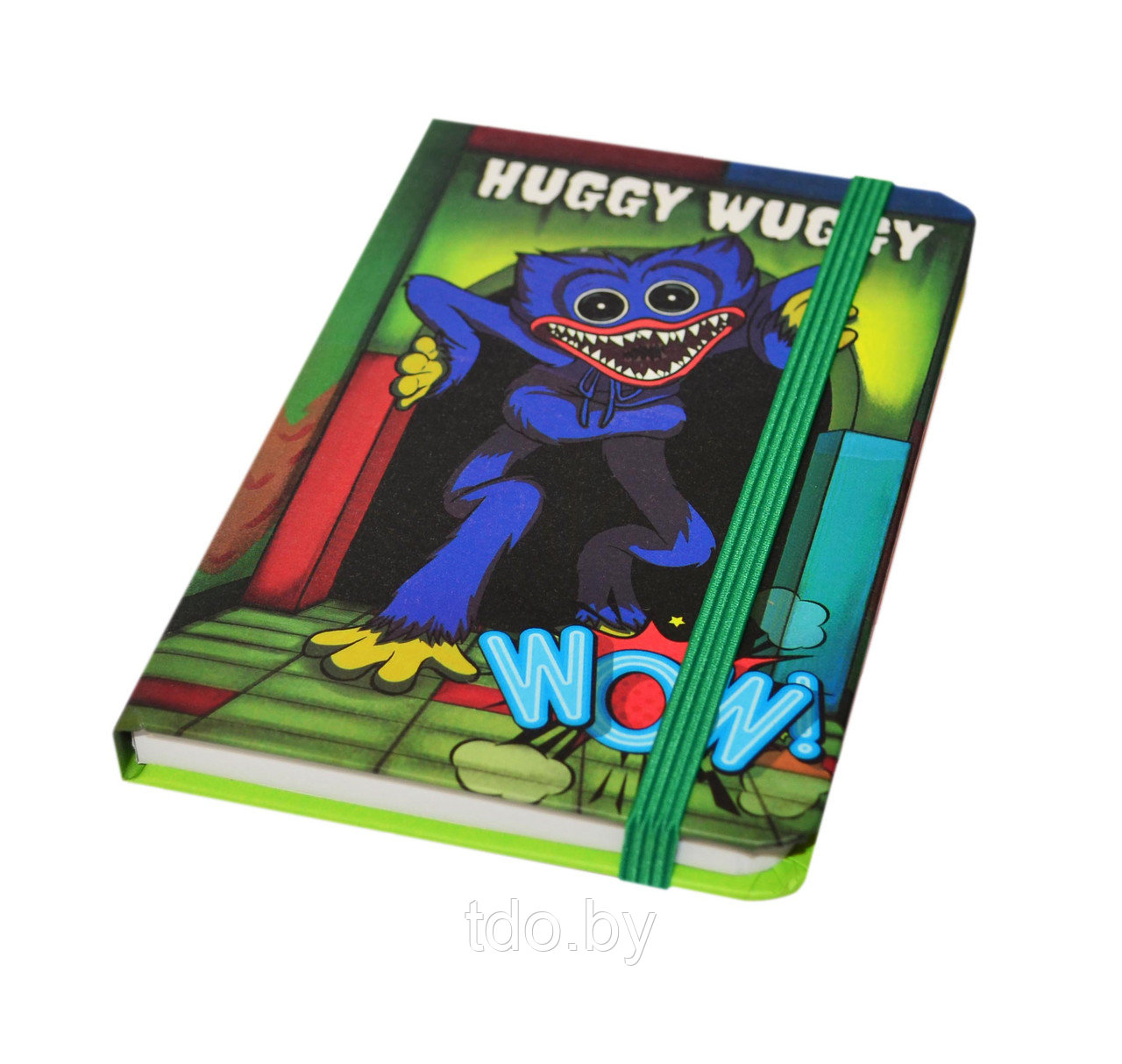 Записная книжка HUGGY WUGGY на резинке А6, 80л. - фото 1 - id-p194538715