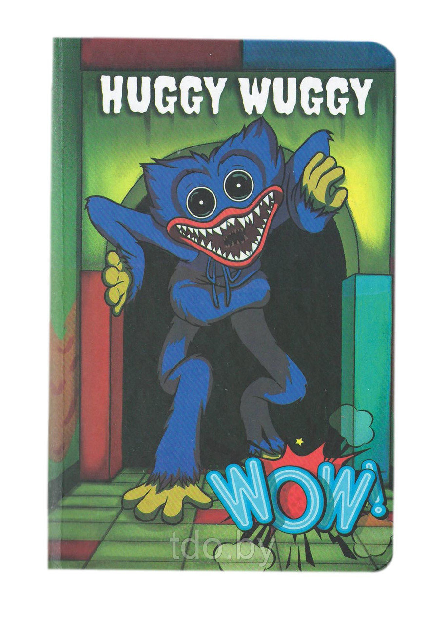 Записная книжка HUGGY WUGGY на резинке А6, 80л. - фото 2 - id-p194538715