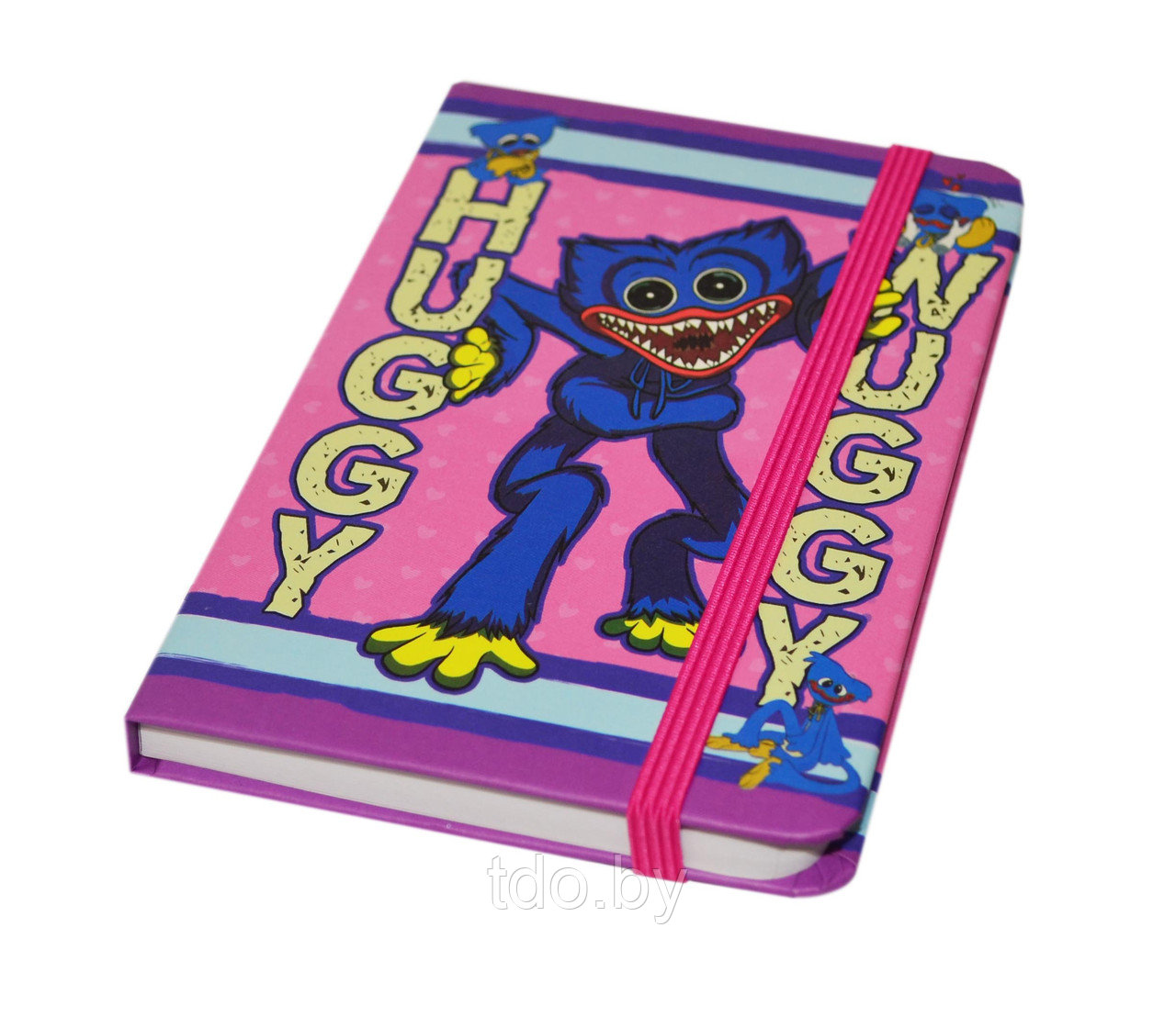 Записная книжка HUGGY WUGGY на резинке А6, 80л. - фото 1 - id-p194538744