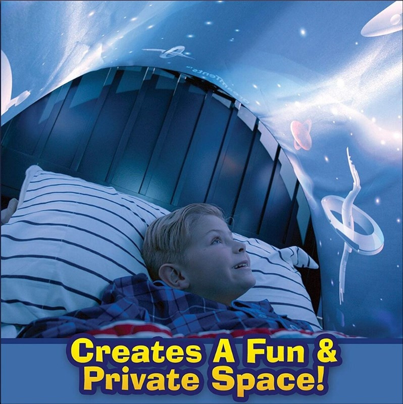 Детская палатка для сна Dream Tents (Палатка мечты) Фиолетовая галактика - фото 5 - id-p194540130