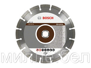 Алмазный круг 125х22 мм по абразив. матер. сегмент. STANDARD FOR ABRASIVE BOSCH ( сухая резка)