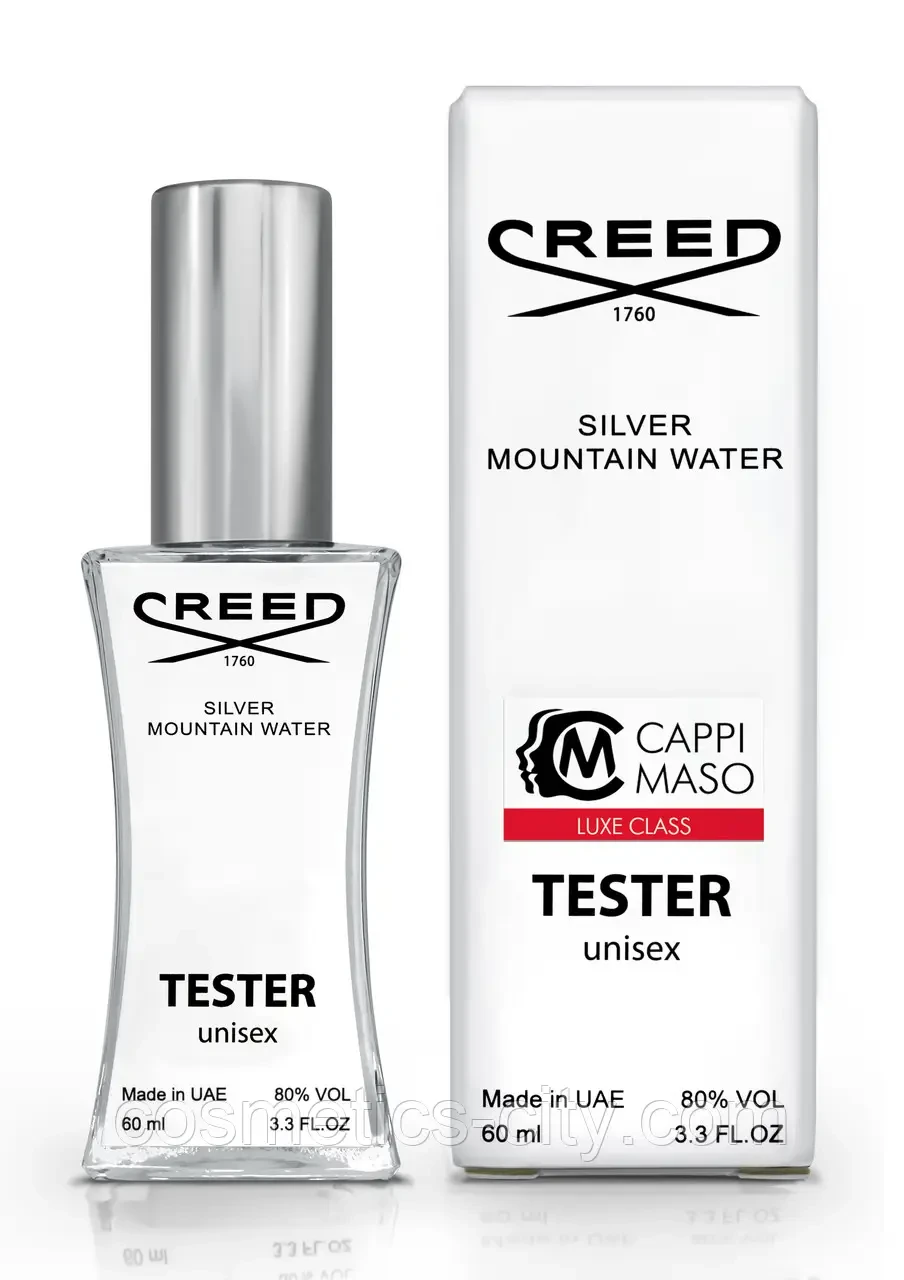 Мужская парфюмерная вода Creed - Silver Mountain Water Edp 60ml (Tester Dubai) - фото 1 - id-p194541294