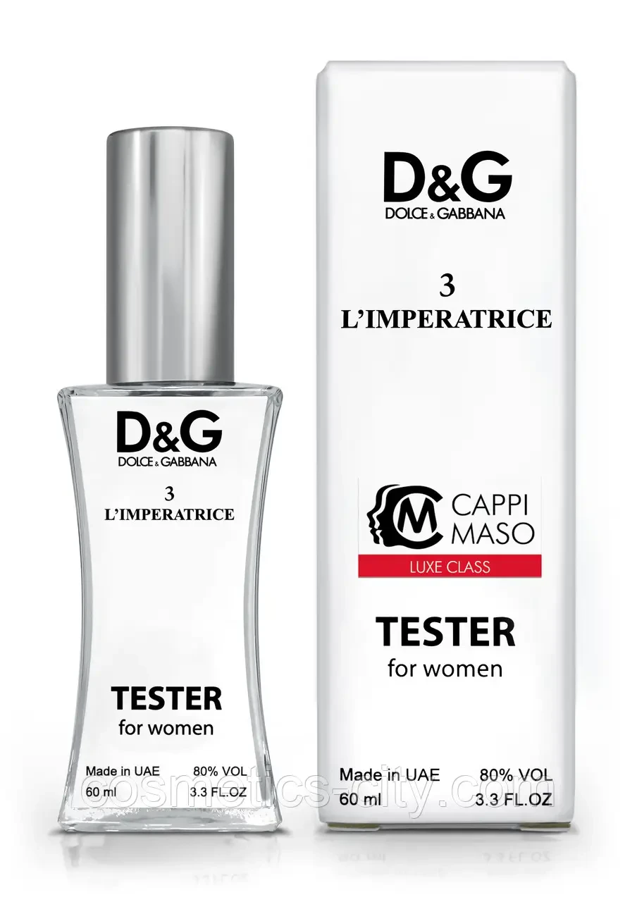 Женская парфюмерная вода Dolce&Gabbana - 3 L`Imperatrice Edp 60ml (Tester Dubai) - фото 1 - id-p194541315