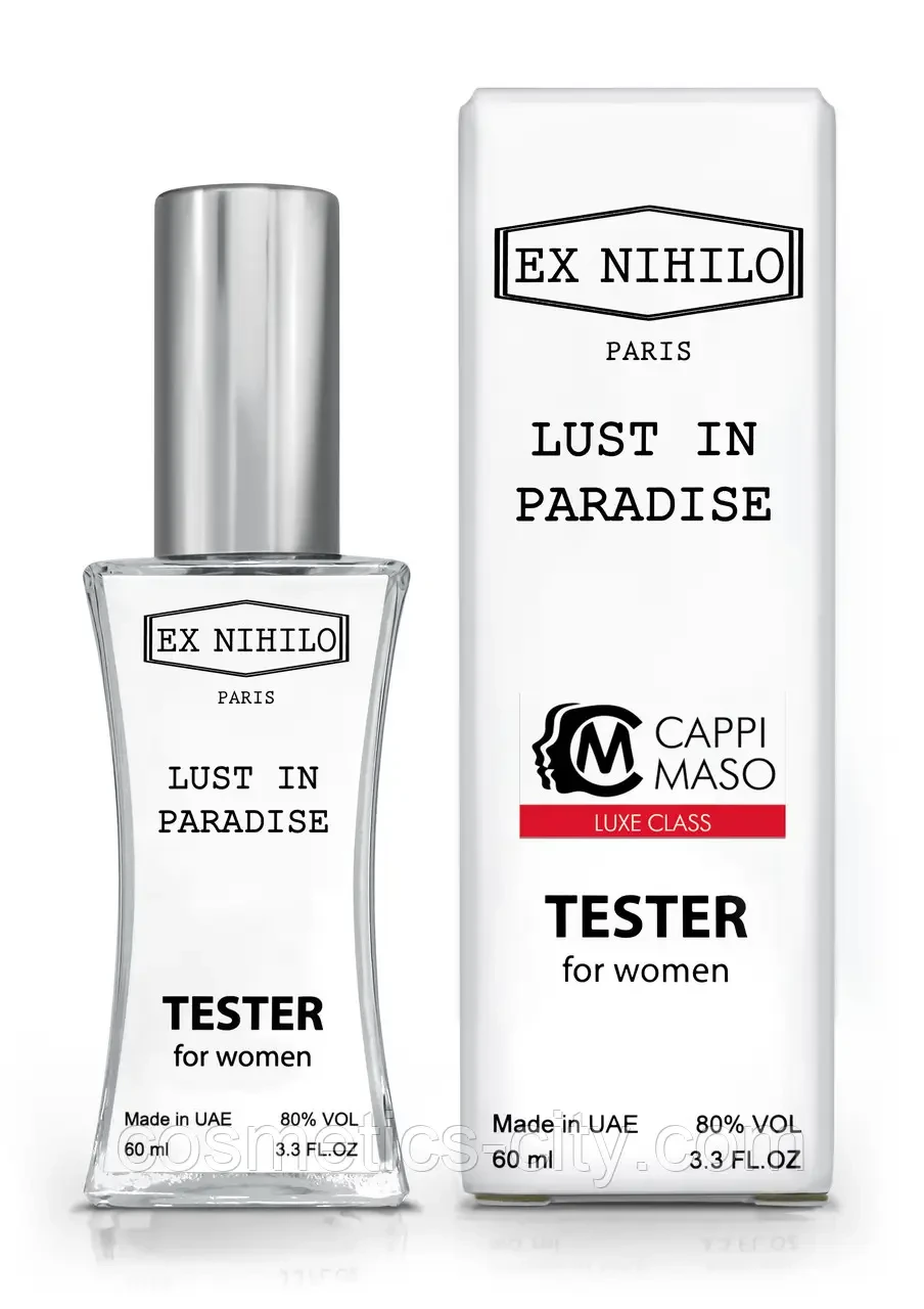 EX NIHILO - Lust In Paradise 60 МЛ (Tester Dubai) - фото 1 - id-p194541319