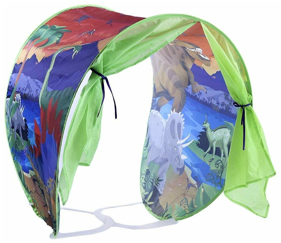 Детская палатка для сна Dream Tents (Палатка мечты) Зеленая Тропики - фото 9 - id-p170174553