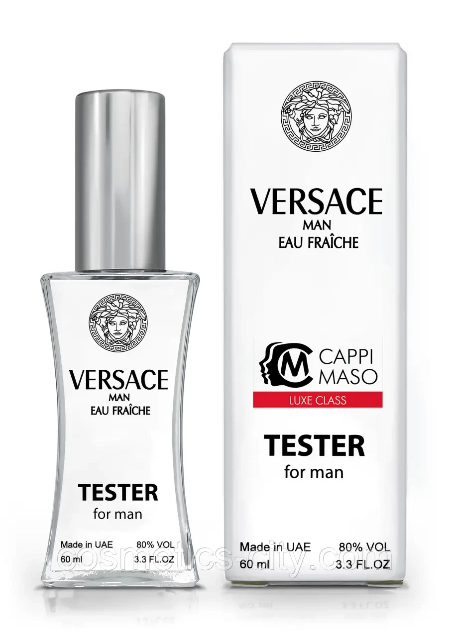 VERSACE - Man Eau Fraiche 60 МЛ (Tester Dubai) - фото 1 - id-p194542307