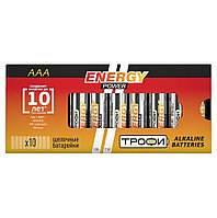 Трофи LR03-10 box ENERGY POWER Alkaline батарейка АКЦИЯ !!!! (10/800/48000)