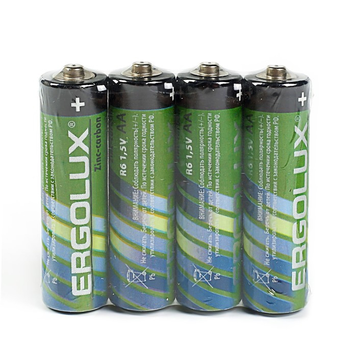 Ergolux R 6 SR4 (R6SR4 батарейка,1.5В) (60/960) - фото 1 - id-p53895017