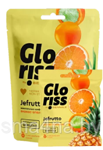 Жевательные конфеты Gloriss  Jefrutto ананас-апельсин