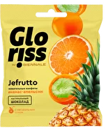 Жевательные конфеты Gloriss  Jefrutto ананас-апельсин 35