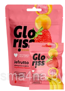 Жевательные конфеты Gloriss Jefrutto клубника-банан - фото 1 - id-p194555913