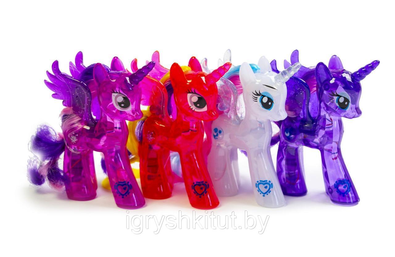 Пони светящийся "My little pony", 4 расцветки, без индивидуальной упаковки