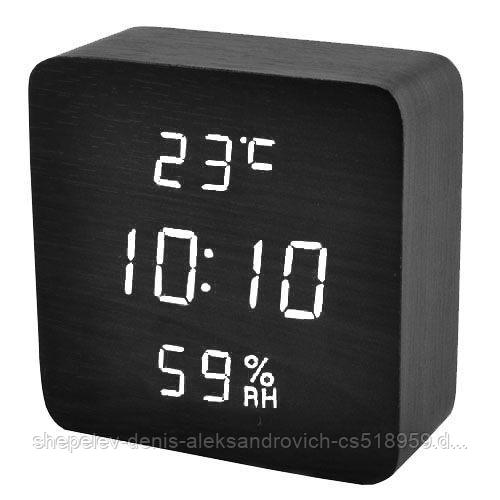 Часы светодиодные LED с будильником VST-872S Цвет корпуса : есть выбор ...