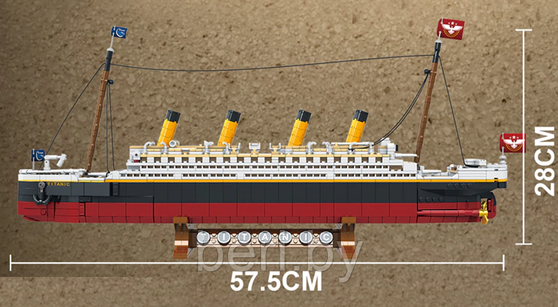 SX9099 Конструктор SX "Титаник", 1507 деталей - фото 2 - id-p194556680