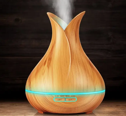 Увлажнитель, аромадиффузор Air Humidifier Aromatherapy "Тюльпан" (луковица), с пультом - фото 2 - id-p194556688