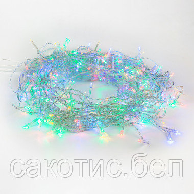 Гирлянда Твинкл-Лайт 20 м, прозрачный ПВХ, 160 LED, цвет мультиколор - фото 6 - id-p194557042