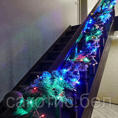 Гирлянда Твинкл-Лайт 20 м, прозрачный ПВХ, 160 LED, цвет мультиколор - фото 3 - id-p194557042