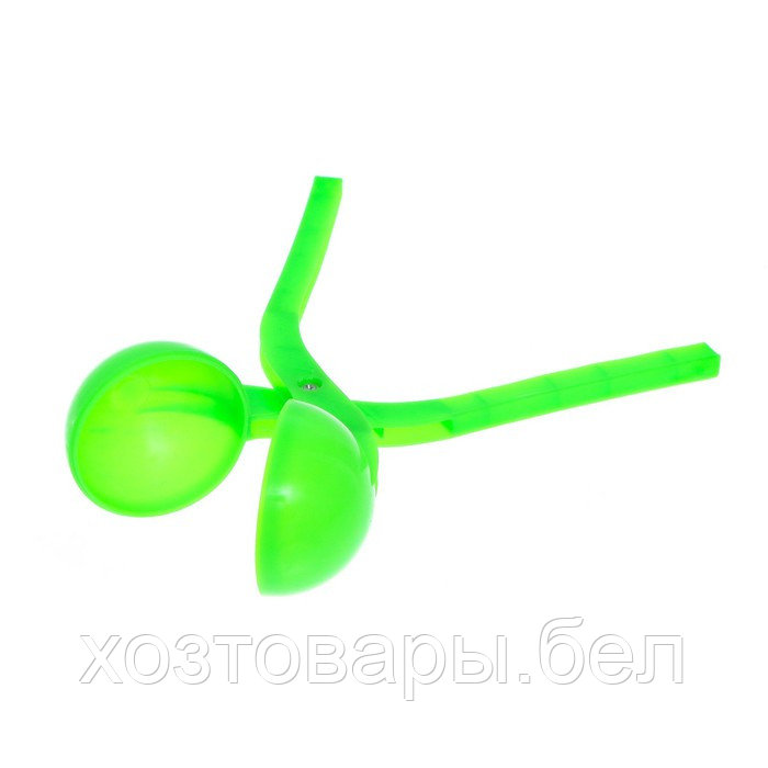 Снежколеп "Колобок", d=5 см, цвет зелёный - фото 2 - id-p194556210