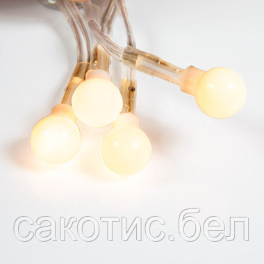 Гирлянда Мишура LED 3 м прозрачный ПВХ, 288 диодов, цвет желтый - фото 6 - id-p194557109