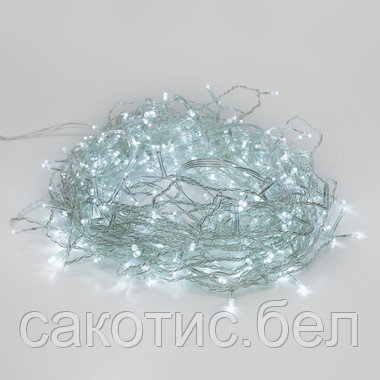 Гирлянда Твинкл-Лайт 15 м, прозрачный ПВХ, 120 LED, белое свечение - фото 2 - id-p194557970